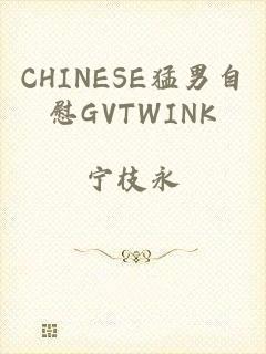 CHINESE猛男自慰GVTWINK