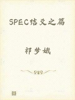 SPEC结爻之篇