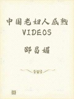 中国老妇人成熟VIDEOS