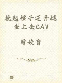 挽起裙子迈开腿坐上去CAV