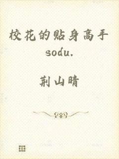 校花的贴身高手sodu.