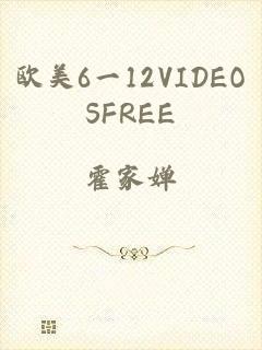 欧美6一12VIDEOSFREE