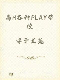 高H各种PLAY学校