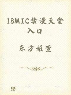 18MIC禁漫天堂入口