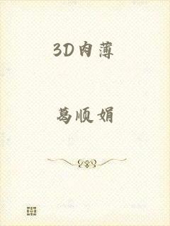 3D肉薄