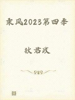 乘风2023第四季