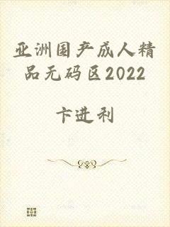 亚洲国产成人精品无码区2022