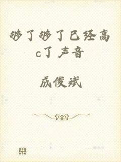 够了够了已经高c了声音