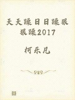 天天躁日日躁狠狠躁2017