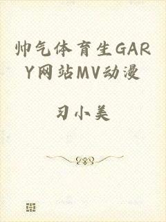 帅气体育生GARY网站MV动漫