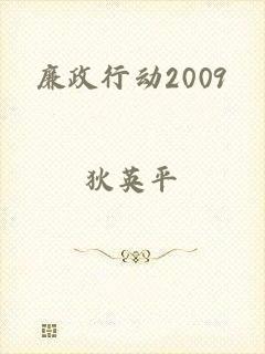 廉政行动2009