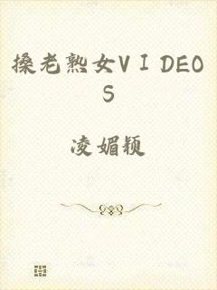 搡老熟女VⅠDEOS