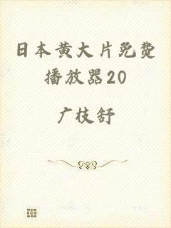 日本黄大片免费播放器20