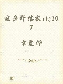 波多野结衣rhj107