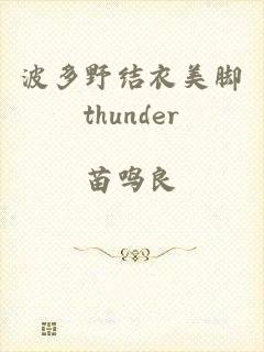 波多野结衣美脚thunder