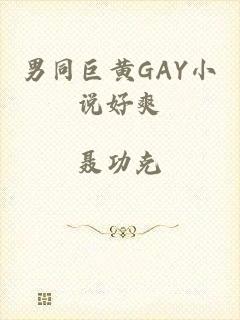 男同巨黄GAY小说好爽