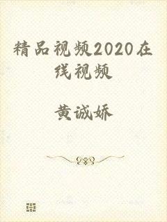 精品视频2020在线视频