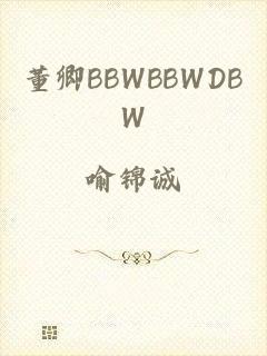 董卿BBWBBWDBW