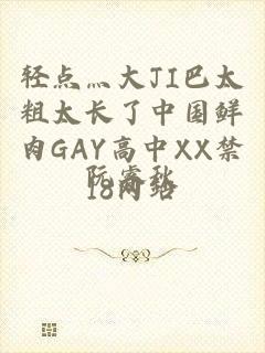 轻点灬大JI巴太粗太长了中国鲜肉GAY高中XX禁18网站