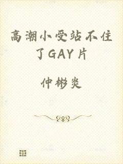 高潮小受站不住了GAY片