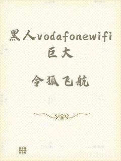 黑人vodafonewifi巨大